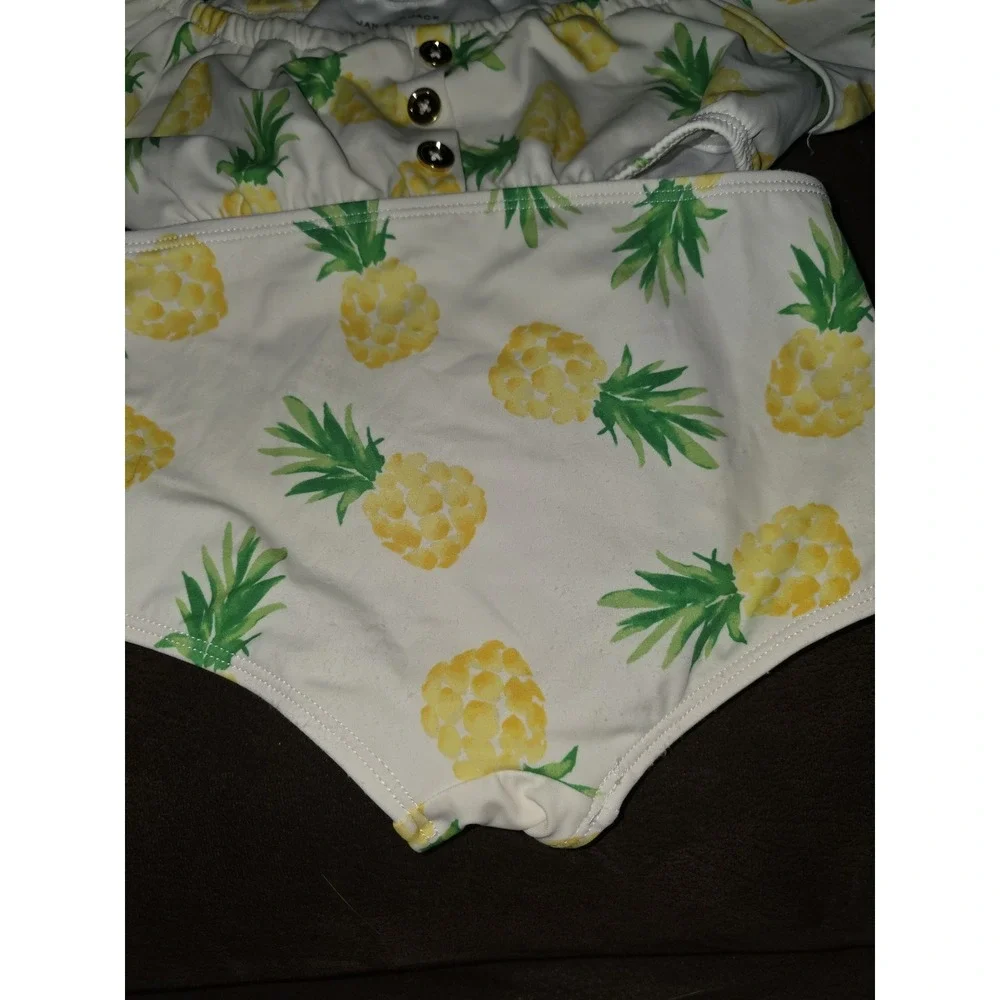 Janie‎ and jack swim shop pineapple 2 piece suit bikini size 6
